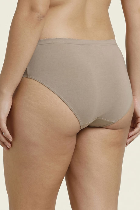 Zivame Anti-Microbial Low Rise Full Coverage Hipster Panty (Pack of 3) - Multicolor — image 12